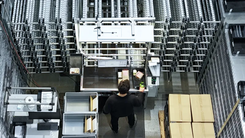 Goods-to-Person / Picking as a Service: Ware-zu-Mitarbeiter-Station